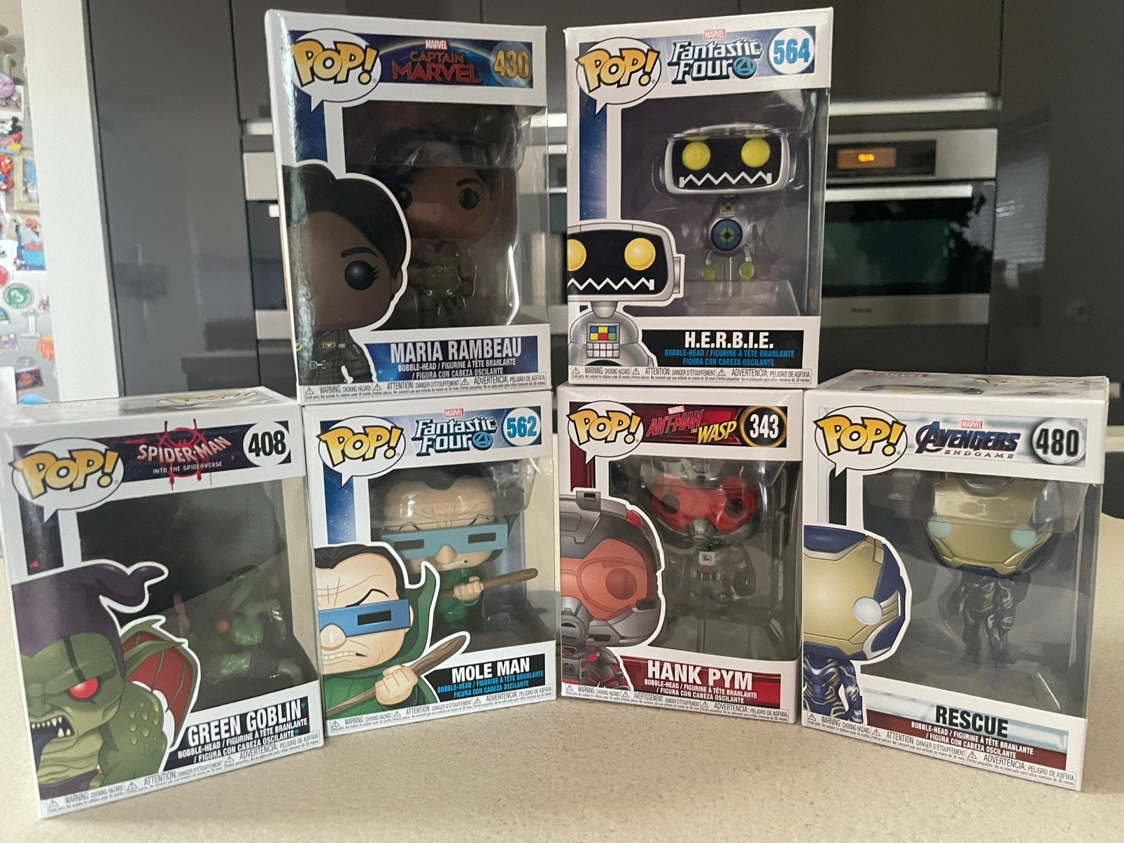 Funko pops marvel, Verzamelen, Ophalen of Verzenden, Zo goed als nieuw