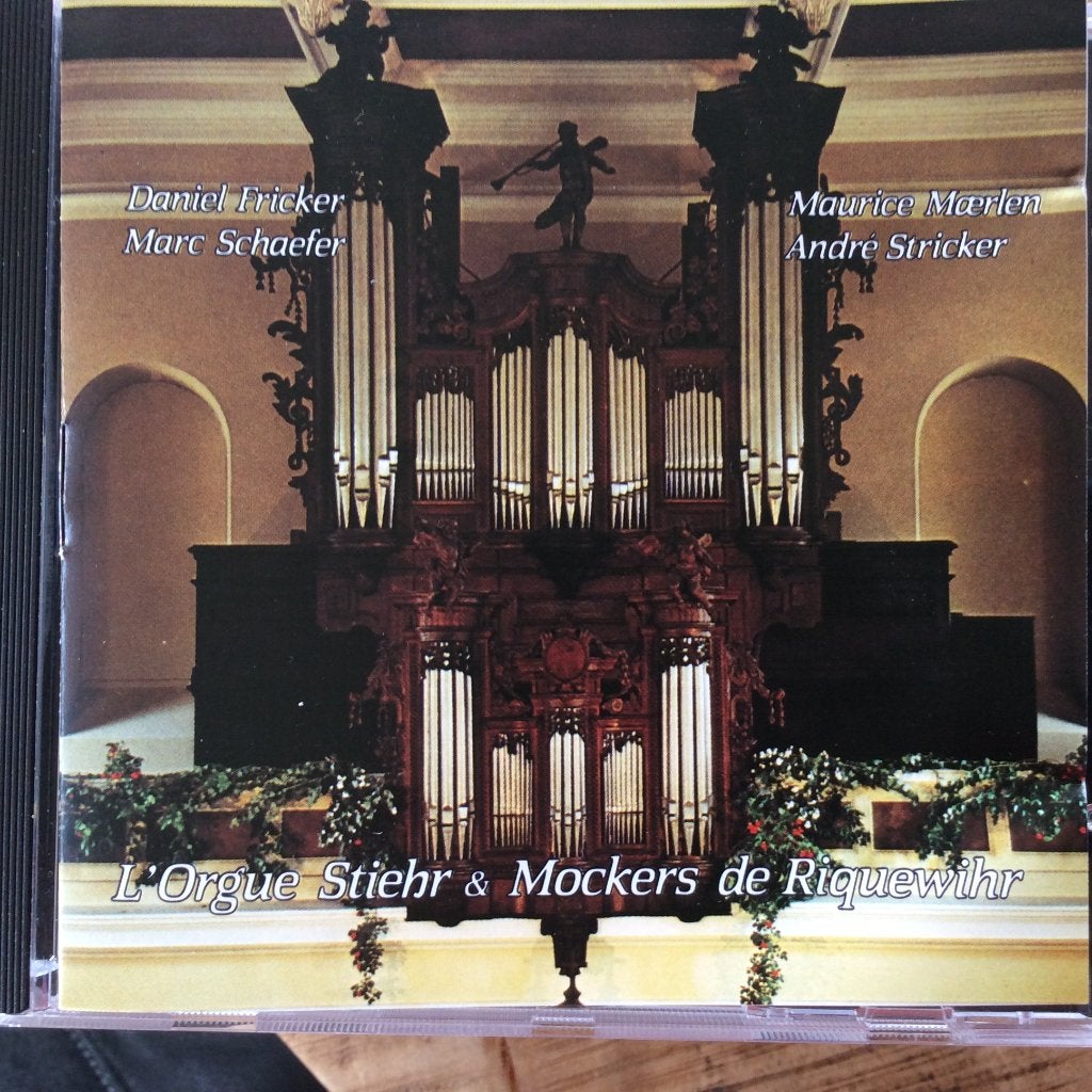 Orgel - Stiehr-Mockers orgel Riquewihr, oa Marc Schaefer, Soloconcert, Ophalen of Verzenden, Zo goed als nieuw, Barok