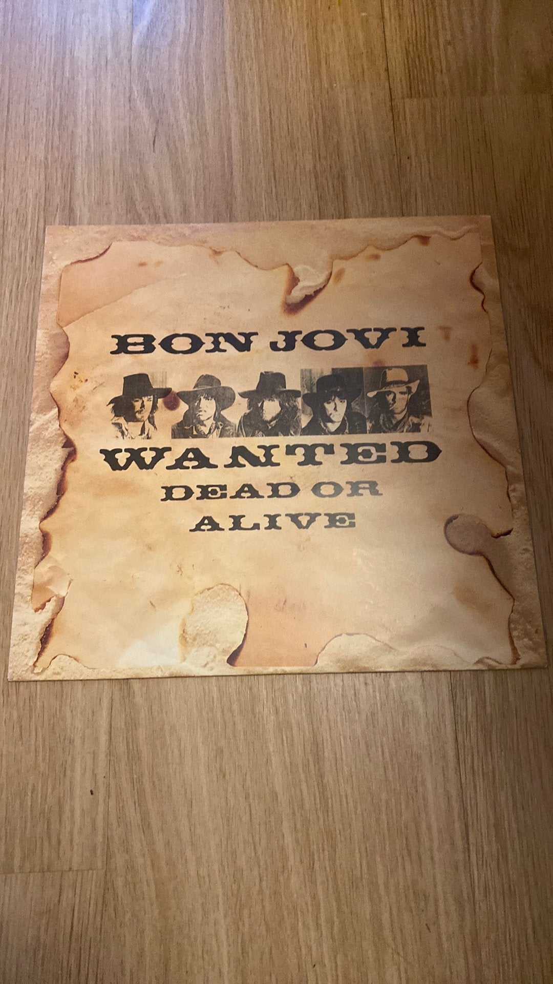 Maxi single bon jovi, wanted dead or alive, Ophalen of Verzenden