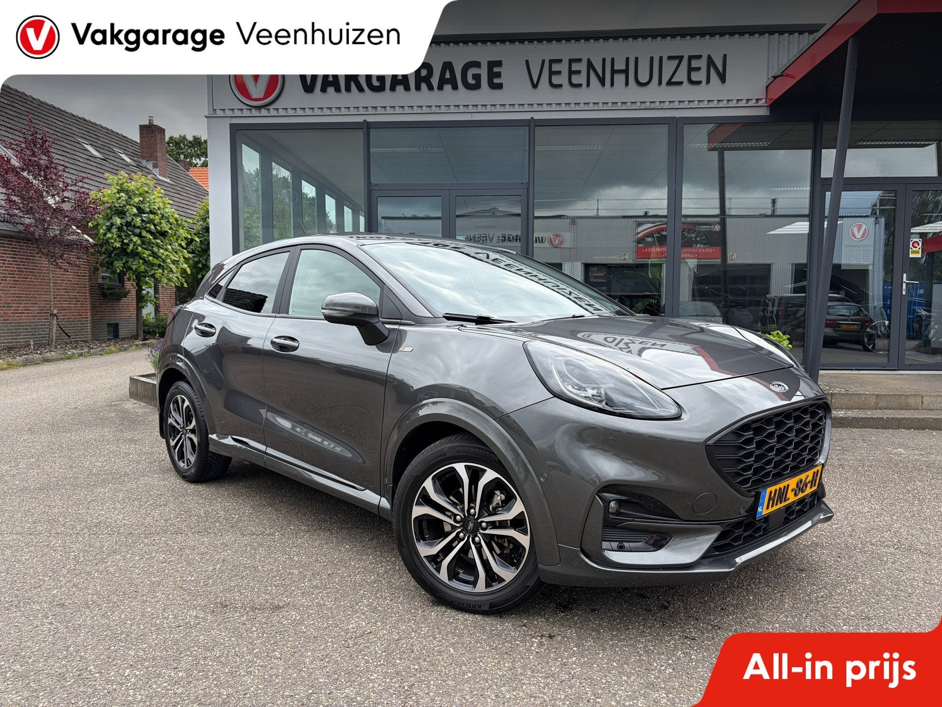Ford PUMA 1.0 EcoBoost Hybrid ST-Line X|Rijklaar prijs|Trekh, 12 maanden, 665 kg, Bedrijf, Hybride Elektrisch/Benzine