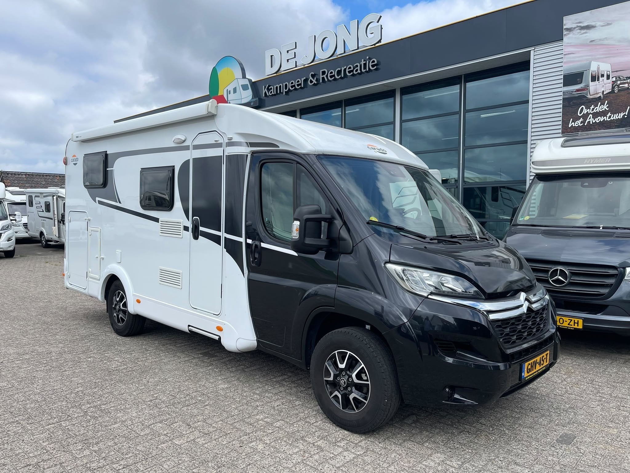 Carado V 337 Citroen (bj 2021), Caravans en Kamperen, Hordeur, Tot en met 2, 6 tot 7 meter, Bedrijf