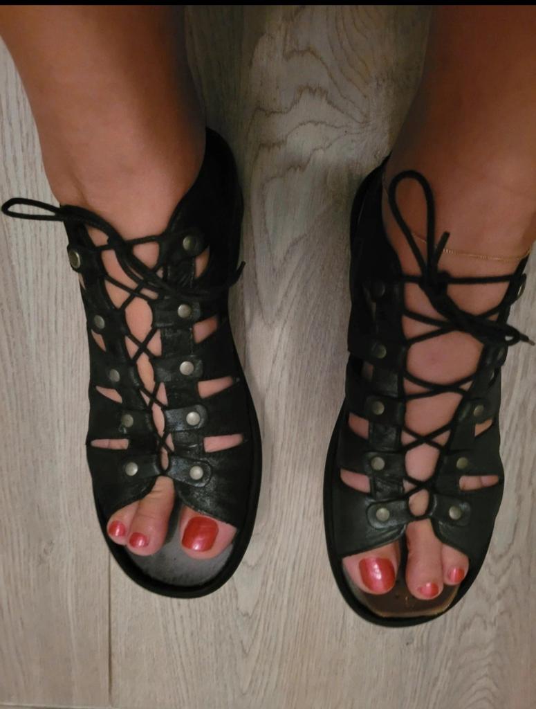 Wolky lwren sandalen zwart, maat 41, Kleding | Dames, Schoenen, Wolky, Zwart, Gedragen, Sandalen of Muiltjes