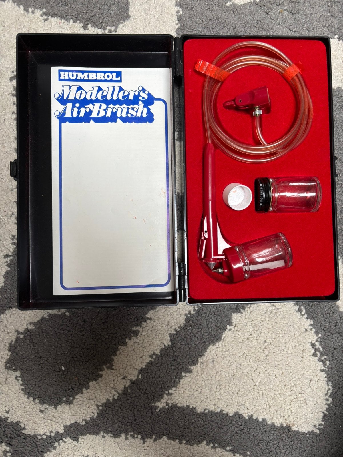 Vintage Humbrol Modeller's Airbrush-set, Ophalen of Verzenden, Zo goed als nieuw