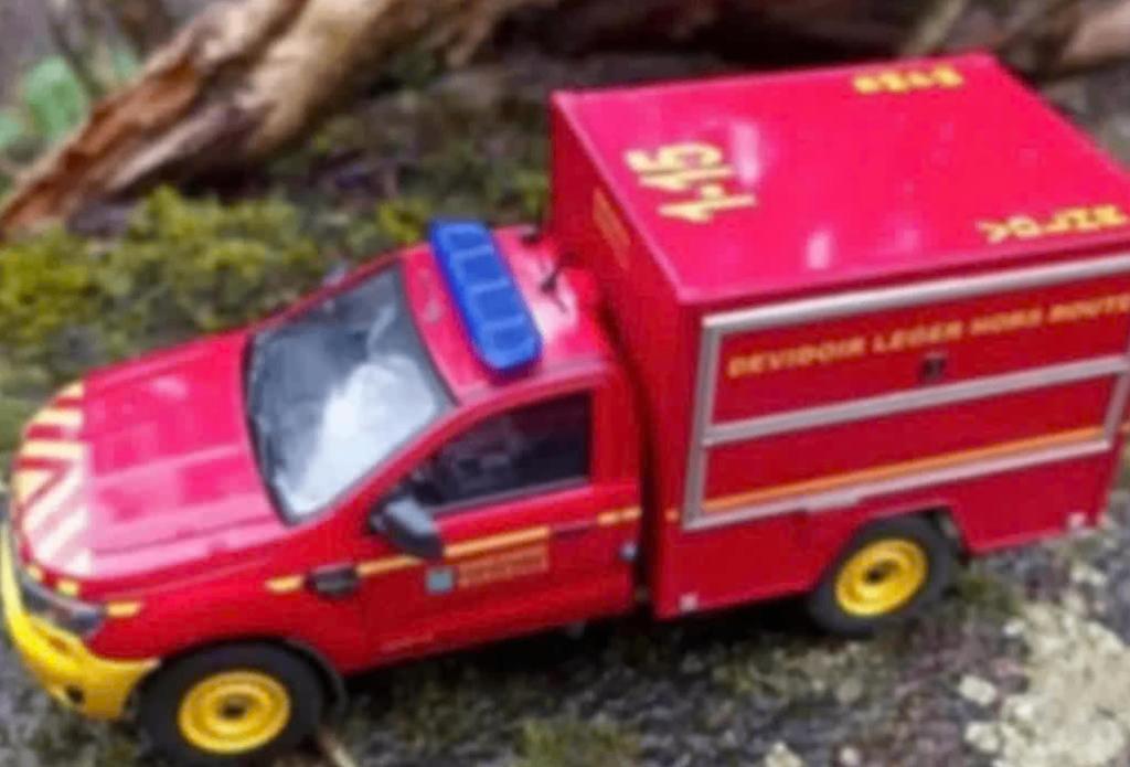 Ford Ranger VDLHR SPAC BRANDWEER schaal 1/43 # 58, Hobby en Vrije tijd, Modelauto's | 1:43, Verzenden, Nieuw, Auto, Overige merken