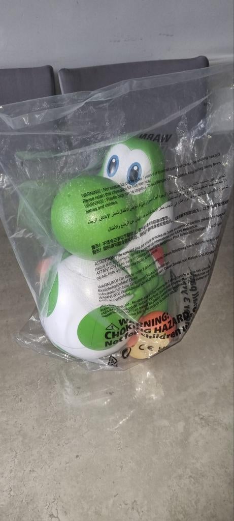 Super Mario Galaxy Film Yoshi Popcorn Emmer ORIGINEEL SEALED, Ophalen of Verzenden