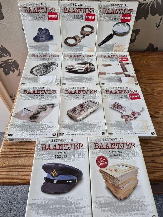 Baantjer - Complete Serie (Seizoen 1 t/m 11 + de tv film ), Boxset, Ophalen of Verzenden, Zo goed als nieuw, Actie en Avontuur