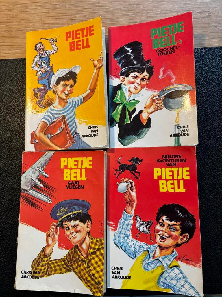 Pietje Bell boeken 4 stuks, Ophalen, Gelezen, Fictie algemeen