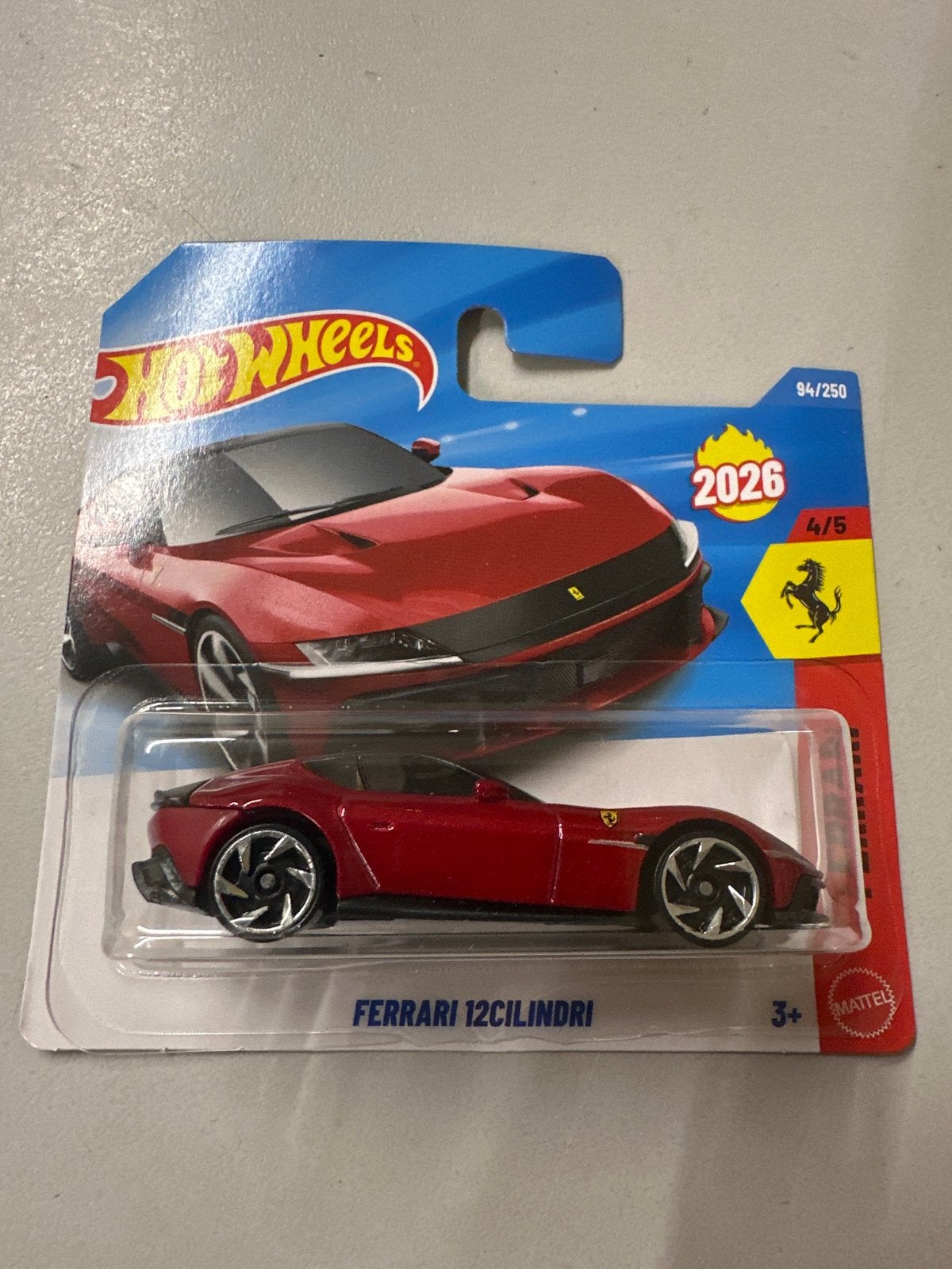 Hot Wheels Ferrari 12Cilindri 2026 - Nieuw in verpakking, Ophalen of Verzenden, Nieuw
