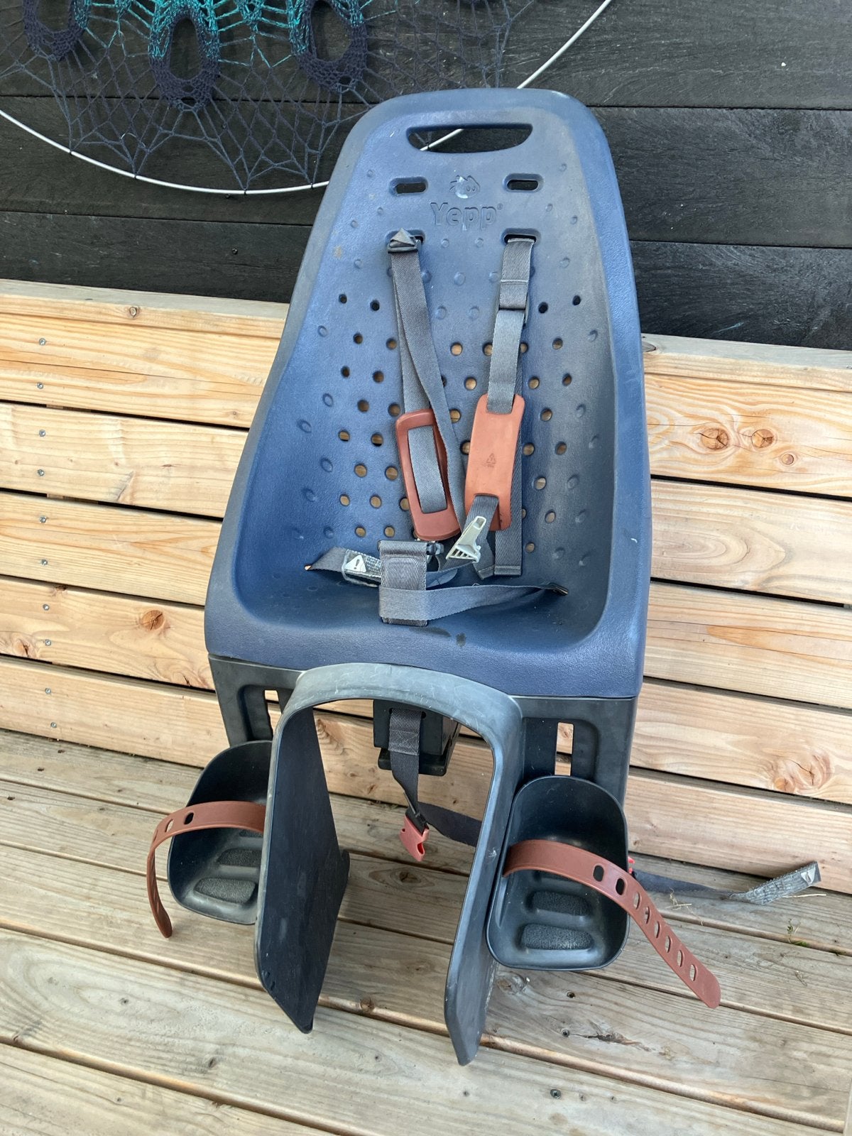 Yepp Achterzitje voor fiets - Eenvoudig te bevestigen, Ophalen, Achterzitje, 9 t/m 36 kg, Gebruikt