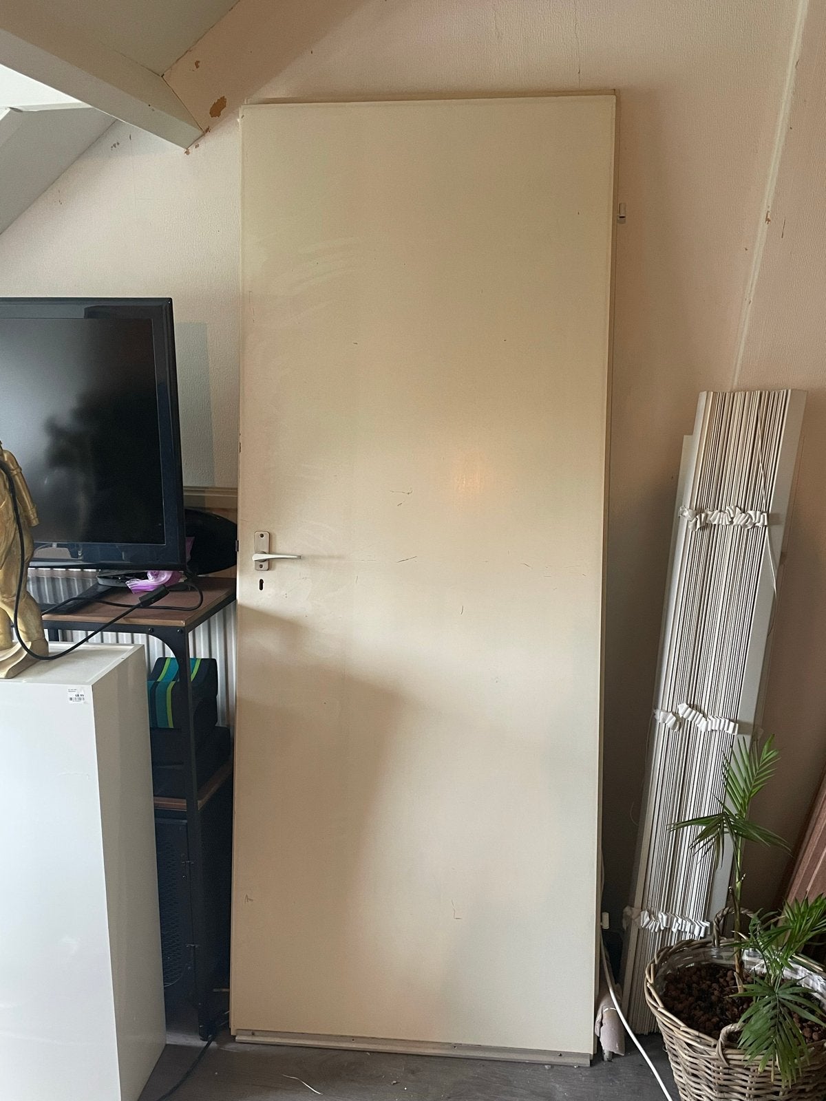 3 Binnendeuren - Diverse Draairichtingen, Ophalen, Gebruikt, 80 tot 100 cm, Binnendeur