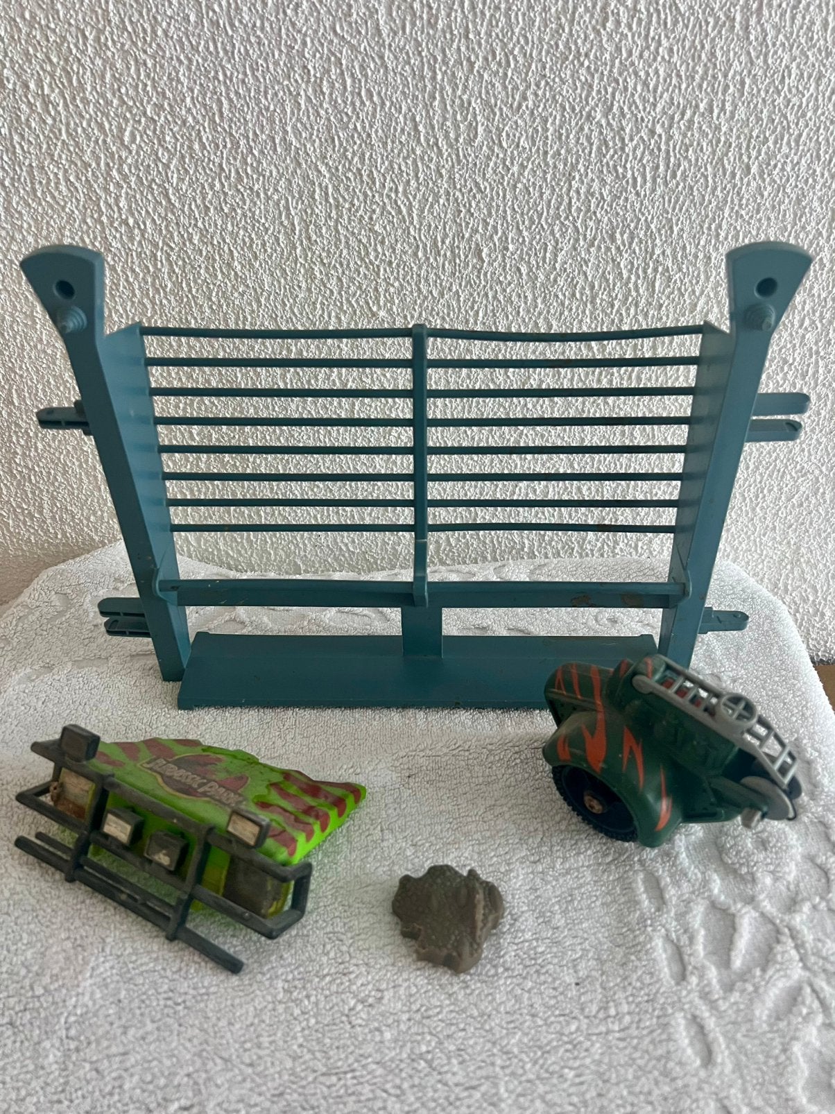 Jurassic Park Kenner parts wondstuk triceratops motorkap, Ophalen of Verzenden, Zo goed als nieuw