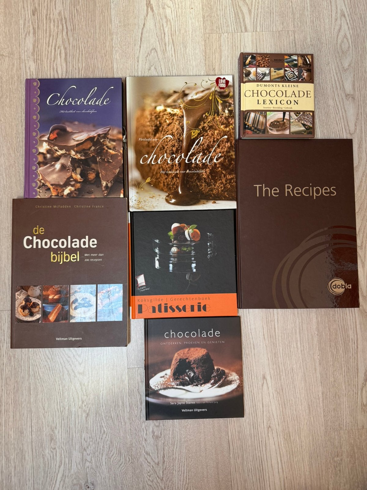 Chocolade boeken, Ophalen of Verzenden, Gelezen
