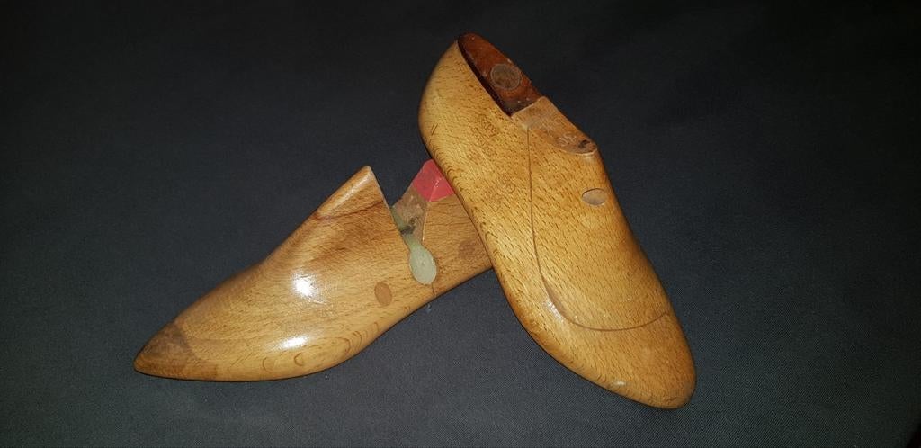 Brocante schoenmal/leest hout klein en groot., Ophalen of Verzenden