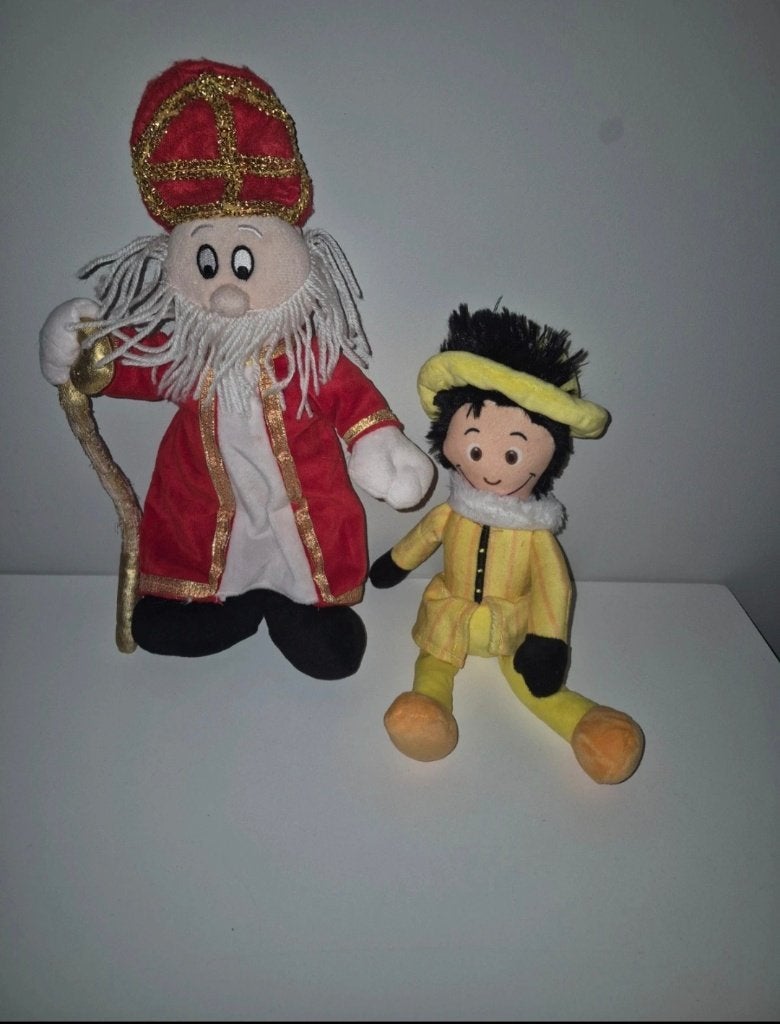 Sint en piet knuffel, Kinderen en Baby's, Speelgoed | Knuffels en Pluche, Ophalen of Verzenden, Gebruikt, Overige typen