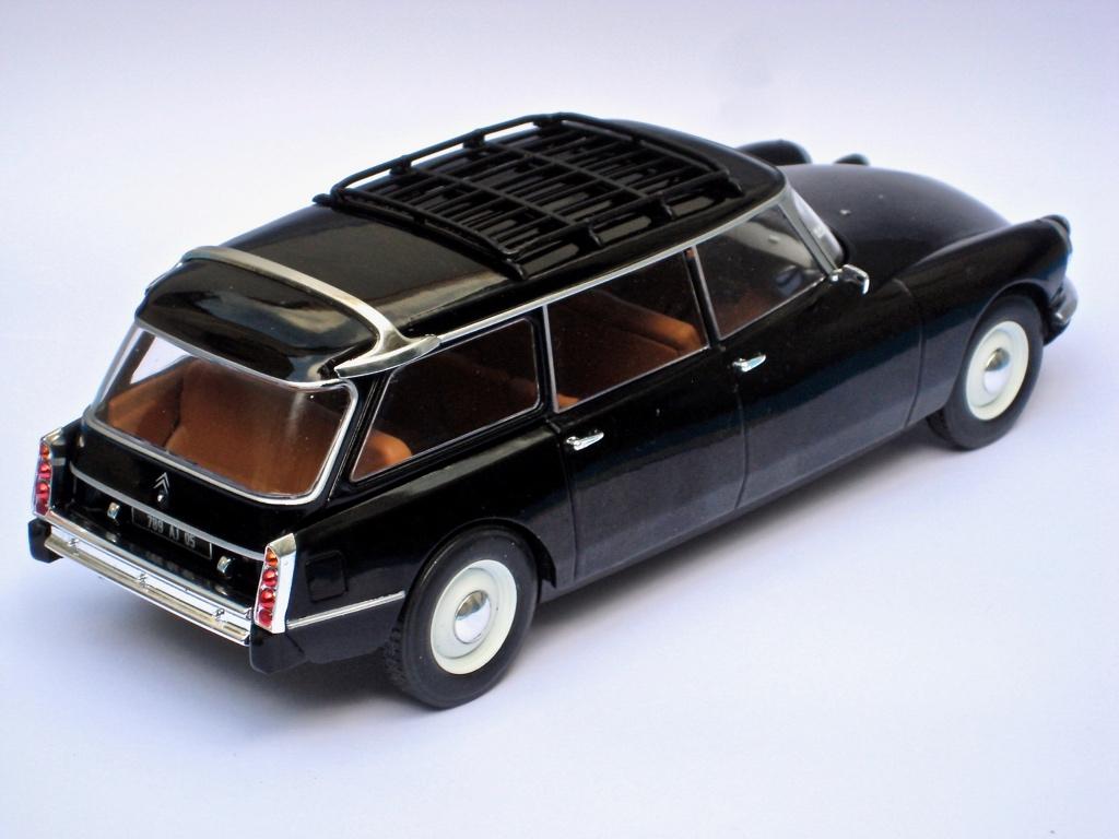 Citroen ID 19 Break zwart Auto Vintage Hachette 1:24, Ophalen of Verzenden, Nieuw, Auto, Overige merken