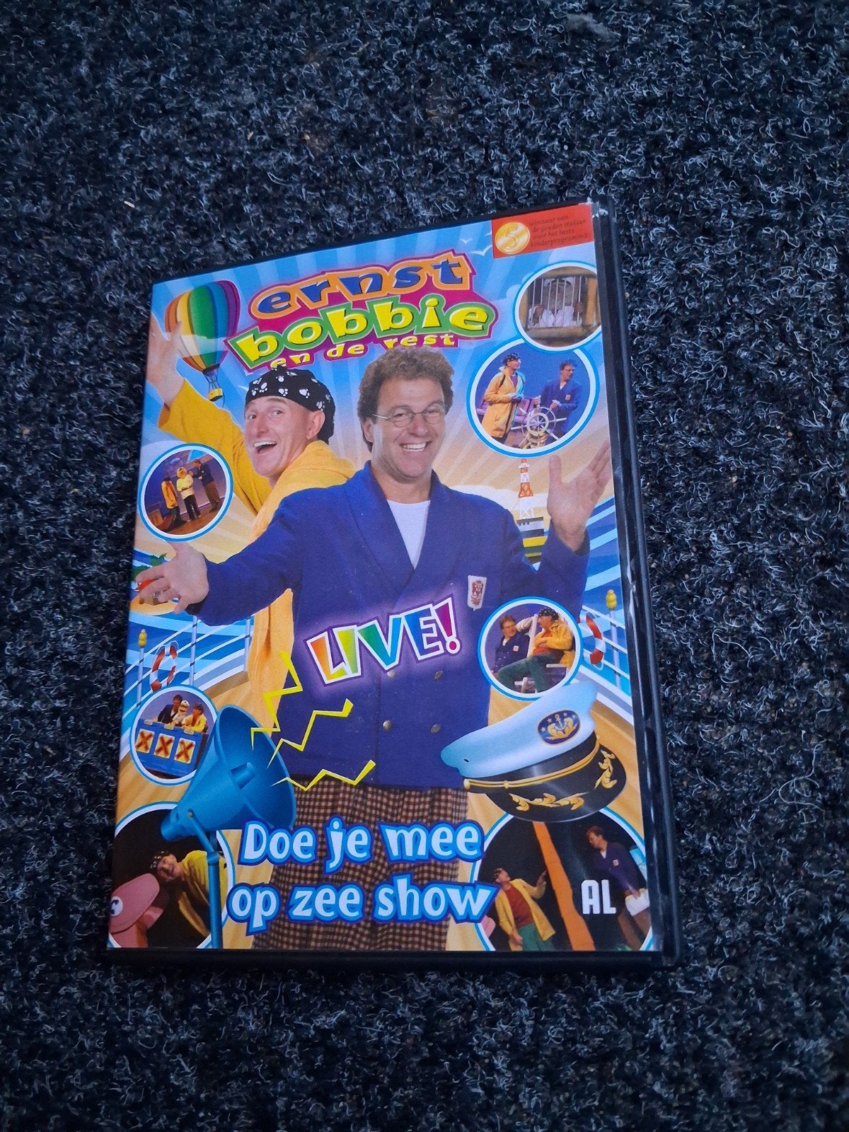 DVD ERNST EN BOBBIE DOE JE MEE OP ZEE SHOW (NIEUW!!), Alle leeftijden, Verzenden, Avontuur, Film