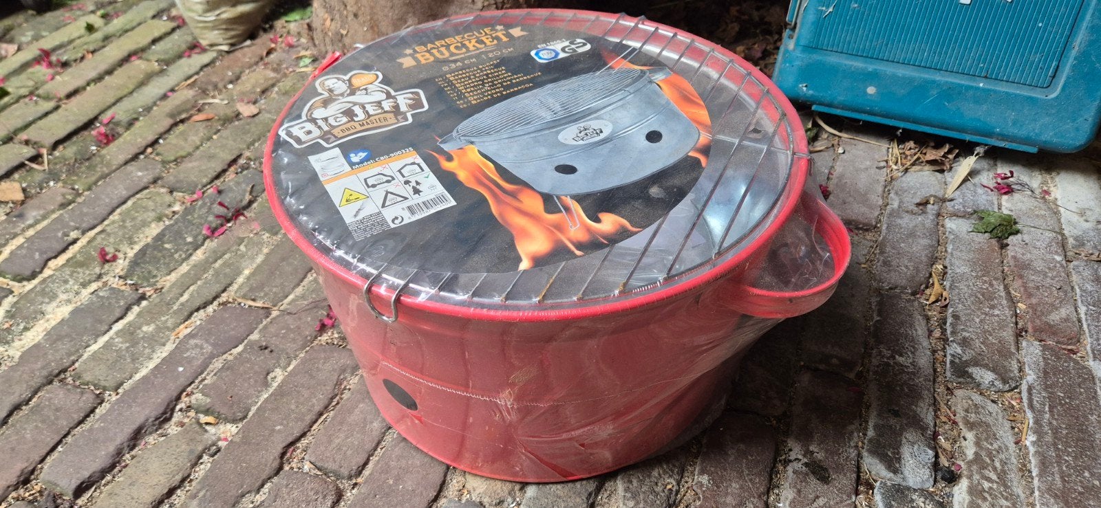 Nieuwe Big Jeff's Barbecue Bucket - Compact & Draagbaar, Ophalen of Verzenden, Nieuw, Big Jeff's