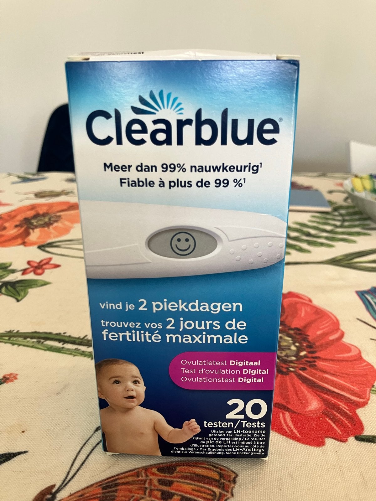 Clearblue Digitale Ovulatietest - 20 testen, Ophalen of Verzenden, Nieuw