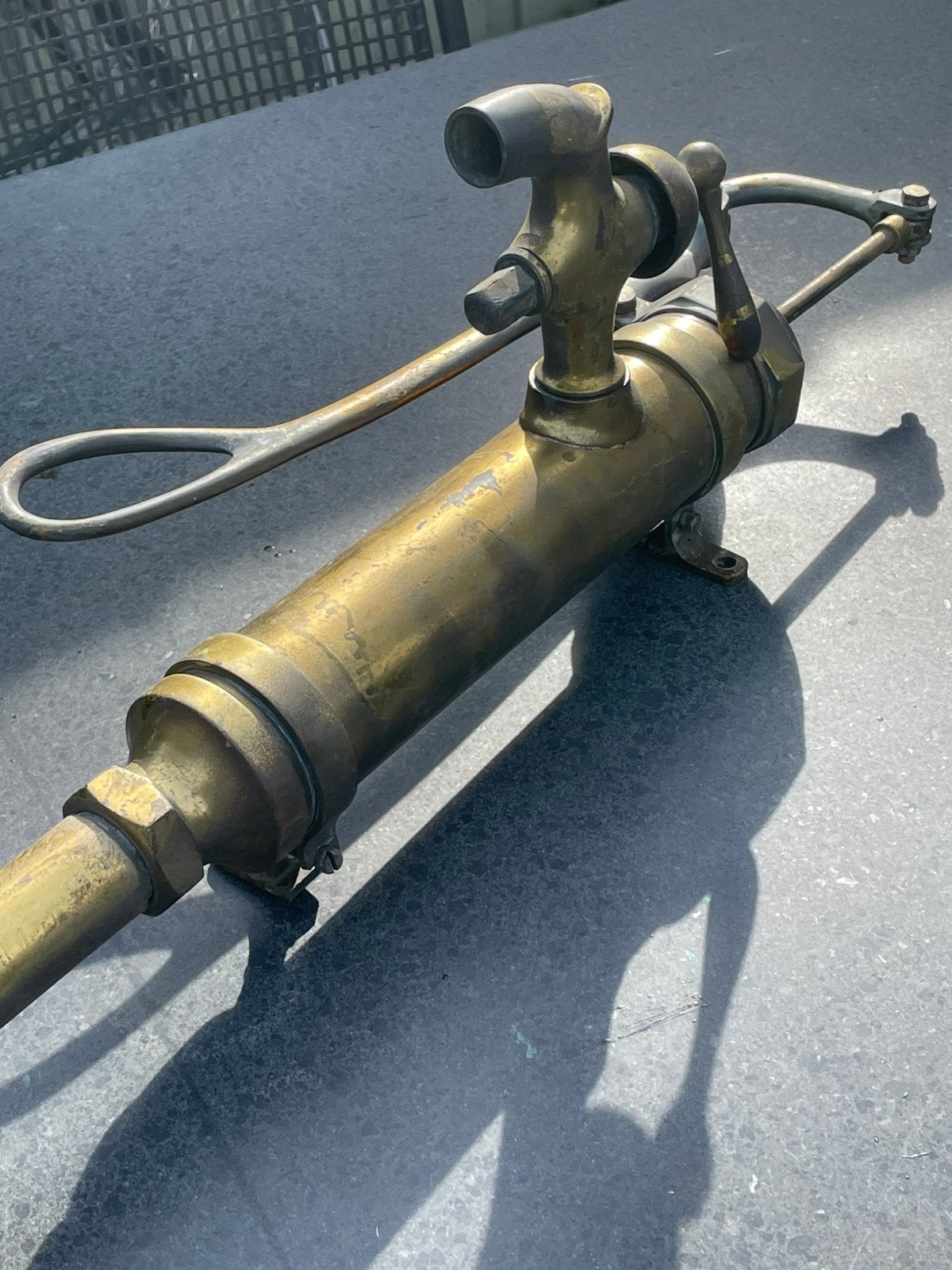 Koperen waterpomp, Ophalen, Zo goed als nieuw, Handmatig, Overige typen