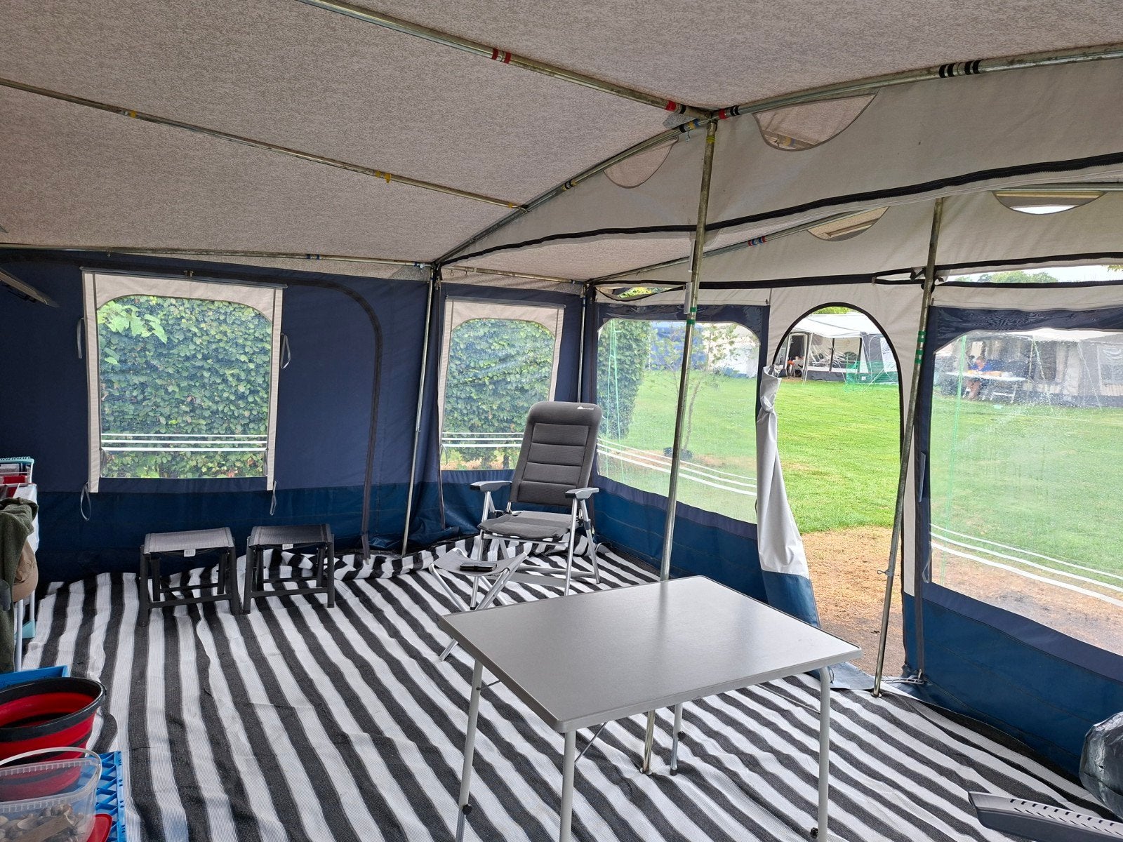 extra diepe voortent maat 13, Caravans en Kamperen, Ophalen, Gebruikt, Tot en met 6