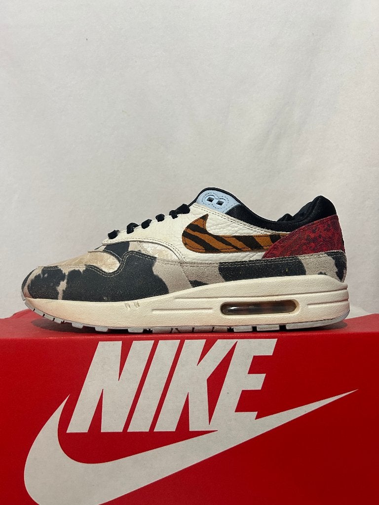 ALS NIEUW Maat 44 - Nike Air Max 1 Tiger Swoosh Great Indoor, Overige kleuren, Verzenden, Nike, Nike