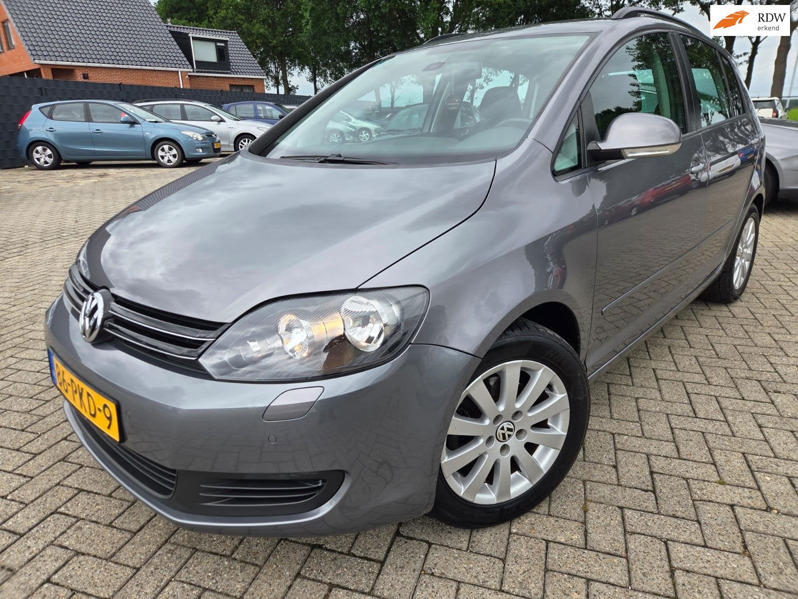 Volkswagen Golf Plus 1.4 TSI Trendline 2010 Automaat/Climate, Auto's, Euro 5, Stof, Gebruikt, 122 pk