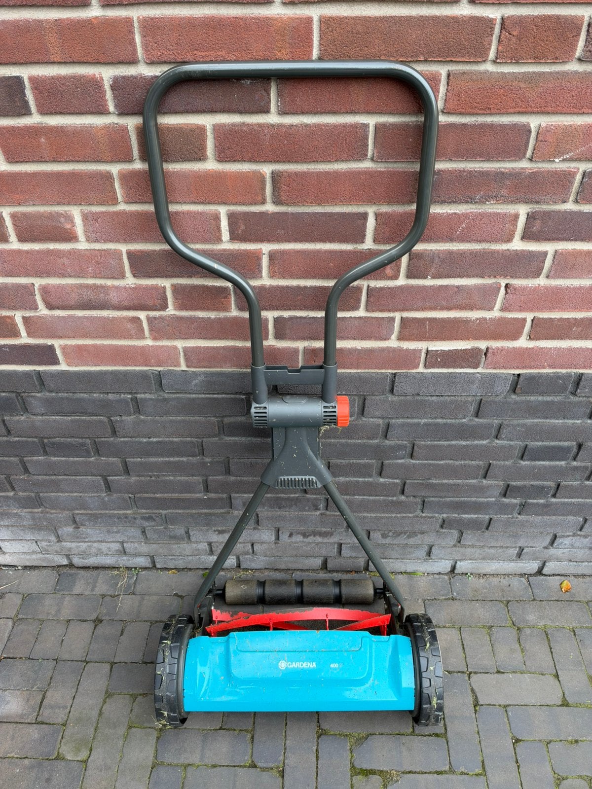 Gardena grasmaaier, Ophalen of Verzenden, Zo goed als nieuw, Handgrasmaaier