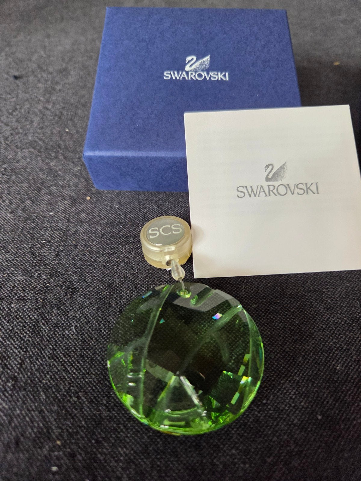Swarovski SCS Jaarstuk 2004 'Wilde Bloem' hanger, Ophalen of Verzenden