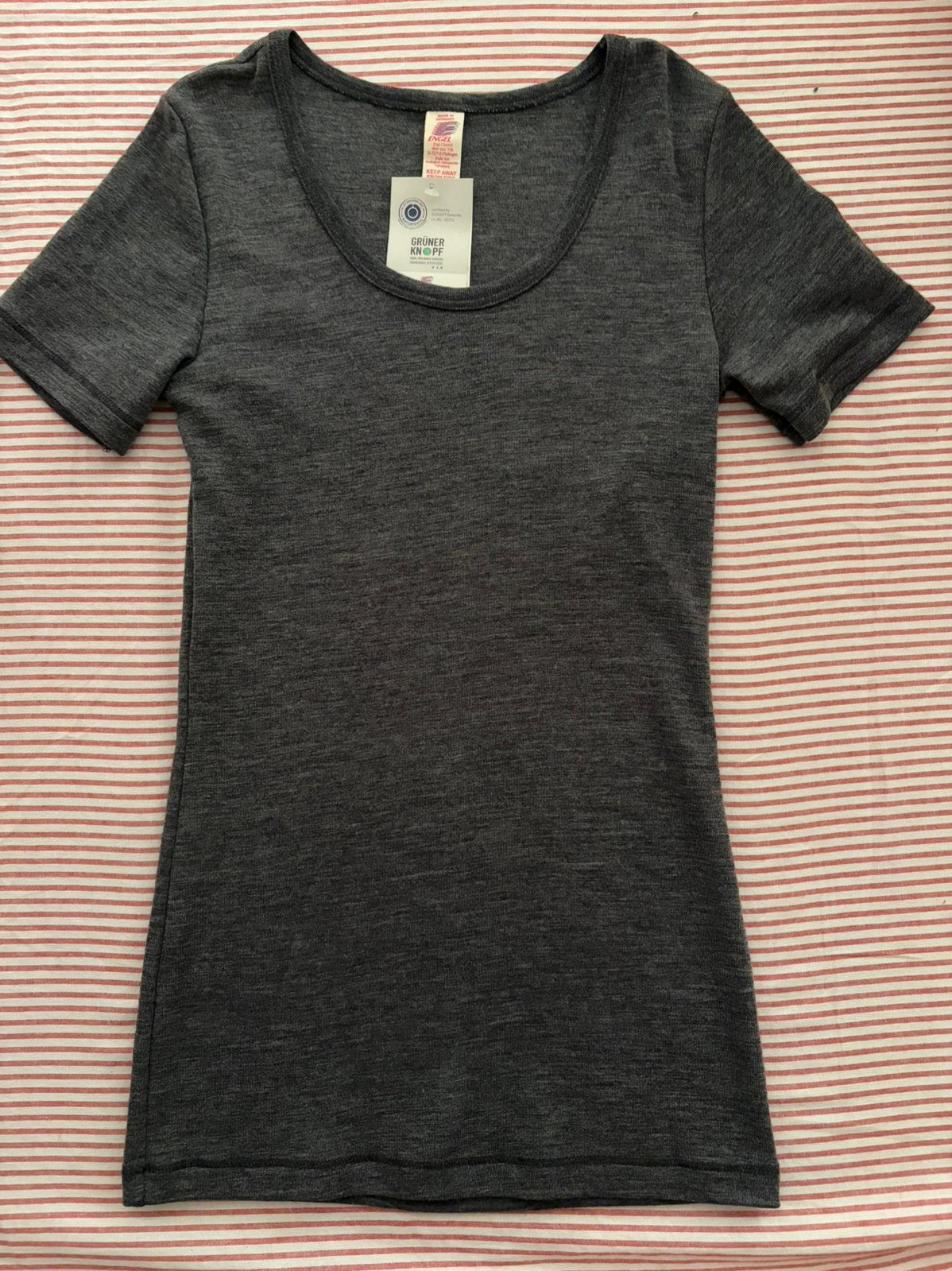 Wollen shirt 34/36 Engel Natur, Nieuw, Ophalen of Verzenden, Korte mouw, Maat 34 (XS) of kleiner
