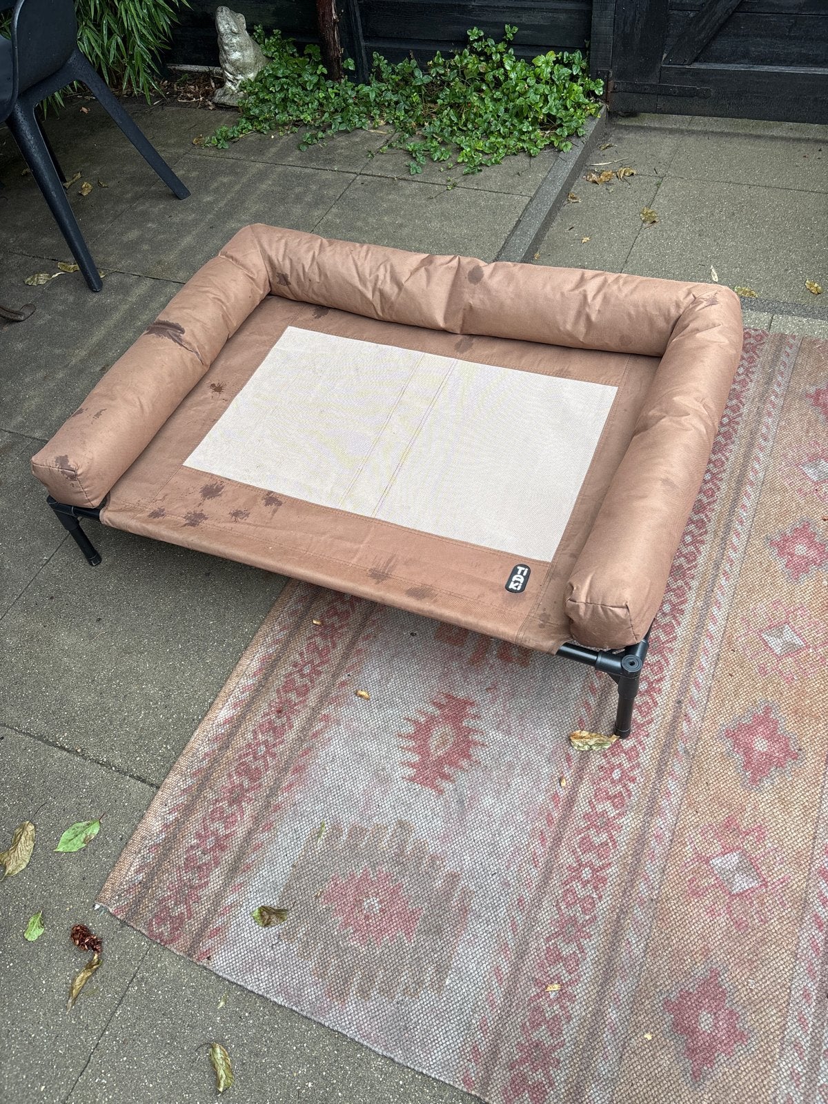 Bruine stretcher voor 1 hond of 2 kleine, Dieren en Toebehoren, Ophalen, Gebruikt