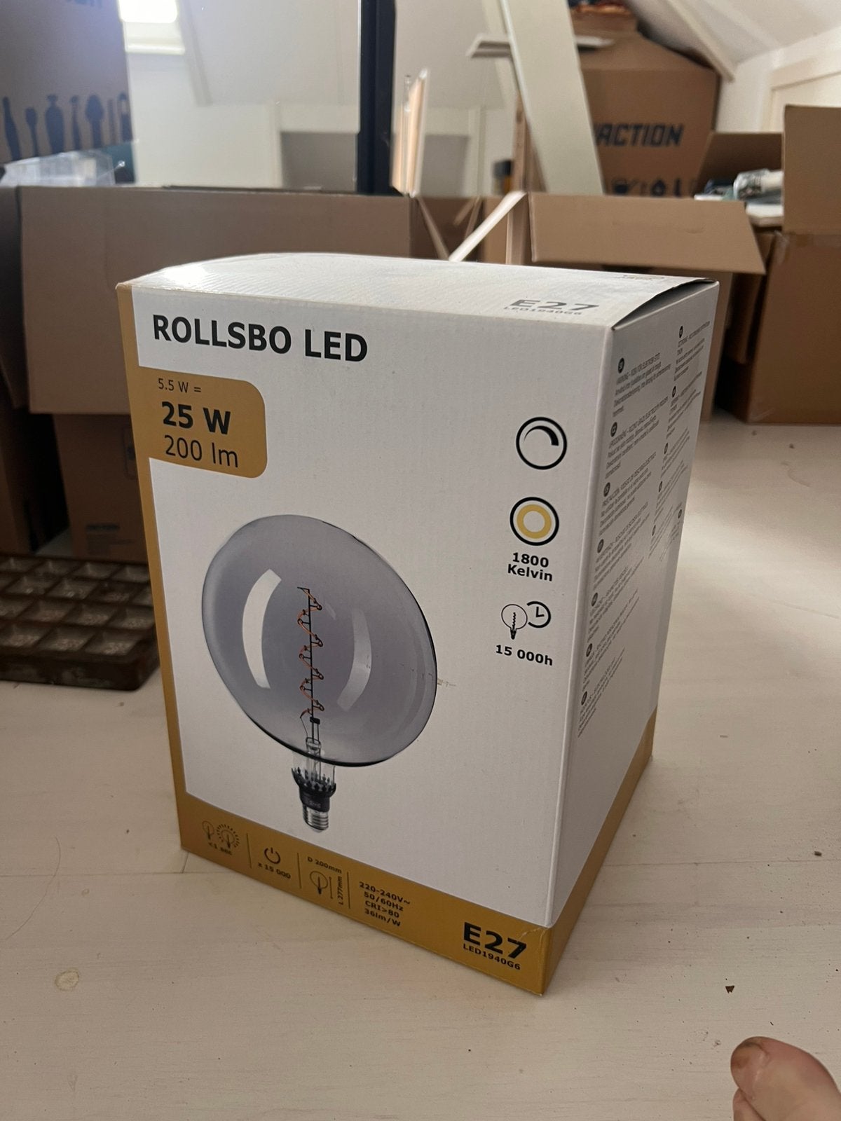 Rollsbo led, Ophalen, Zo goed als nieuw