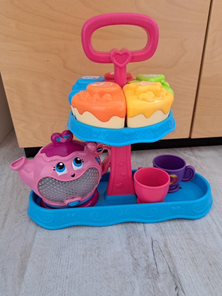 Vtech tante Jet theeset, Ophalen of Verzenden, Zo goed als nieuw, 6 maanden tot 2 jaar