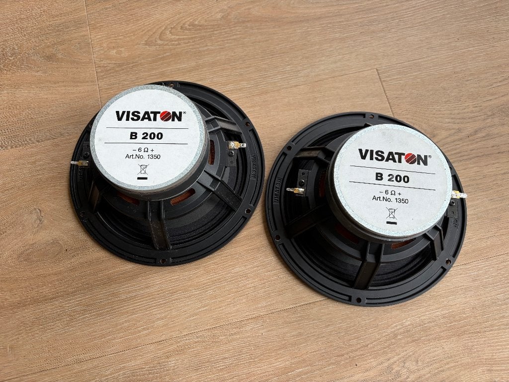 Visaton B 200 breedbandluidsprekers (2 stuks), Audio, Tv en Foto, Luidsprekers, Overige merken, Gebruikt, Overige typen, Ophalen of Verzenden