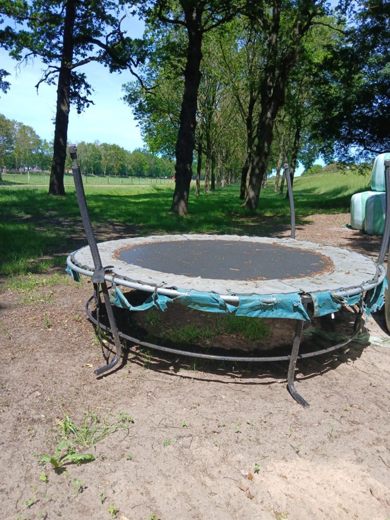 Exit Toys Trampoline 3m - stevig, Kinderen en Baby's, Speelgoed | Buiten | Trampolines, Ophalen, Gebruikt