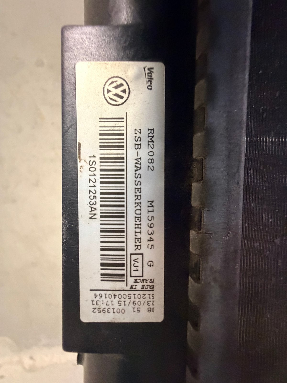 Volkswagen Up! / Skoda Citigo / Seat Mii Radiateur, Ophalen, Gebruikt, Volkswagen