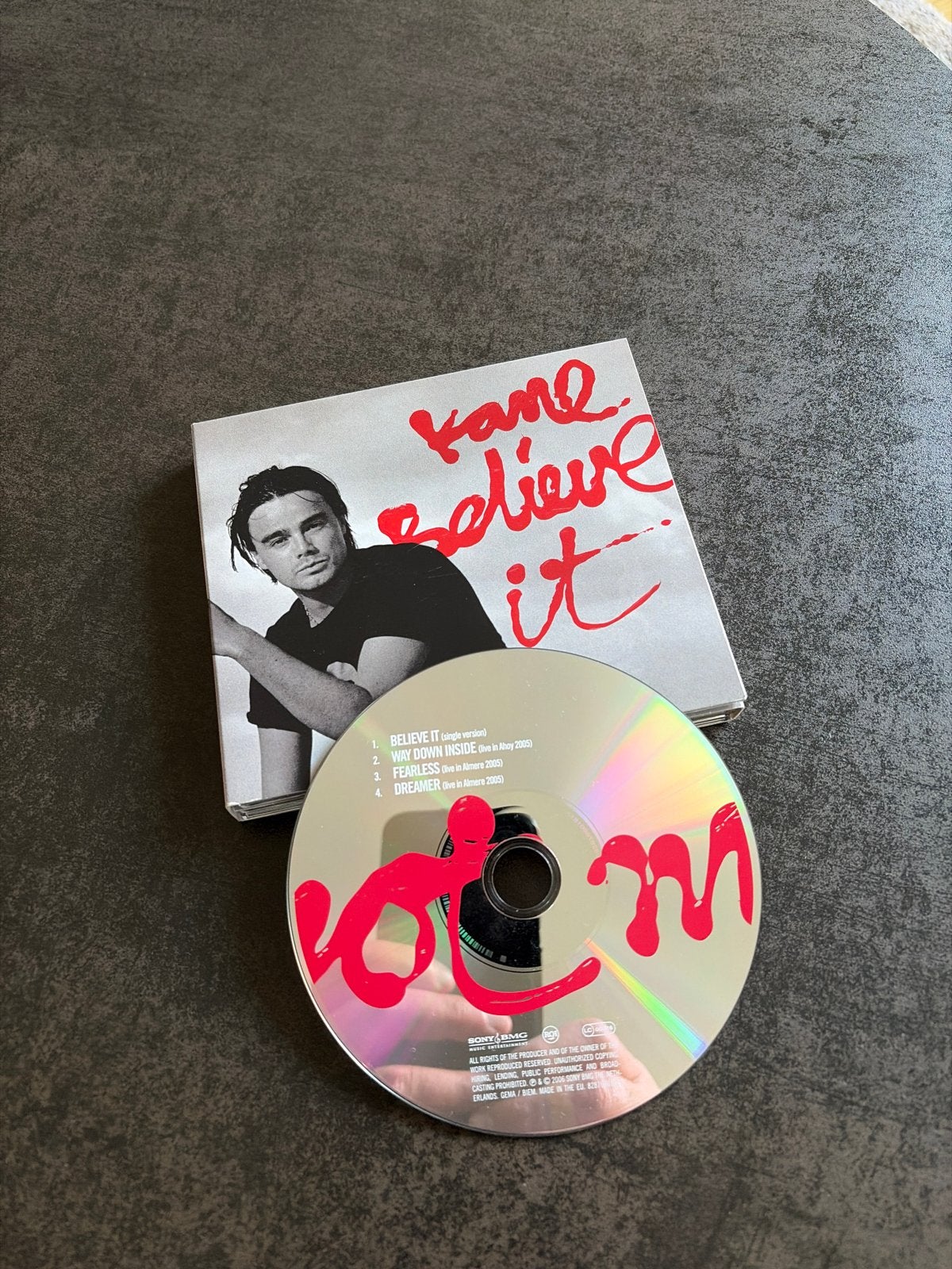 Kane - Believe It (Single CD) 1 van 3, Ophalen of Verzenden, Zo goed als nieuw, Pop, Single