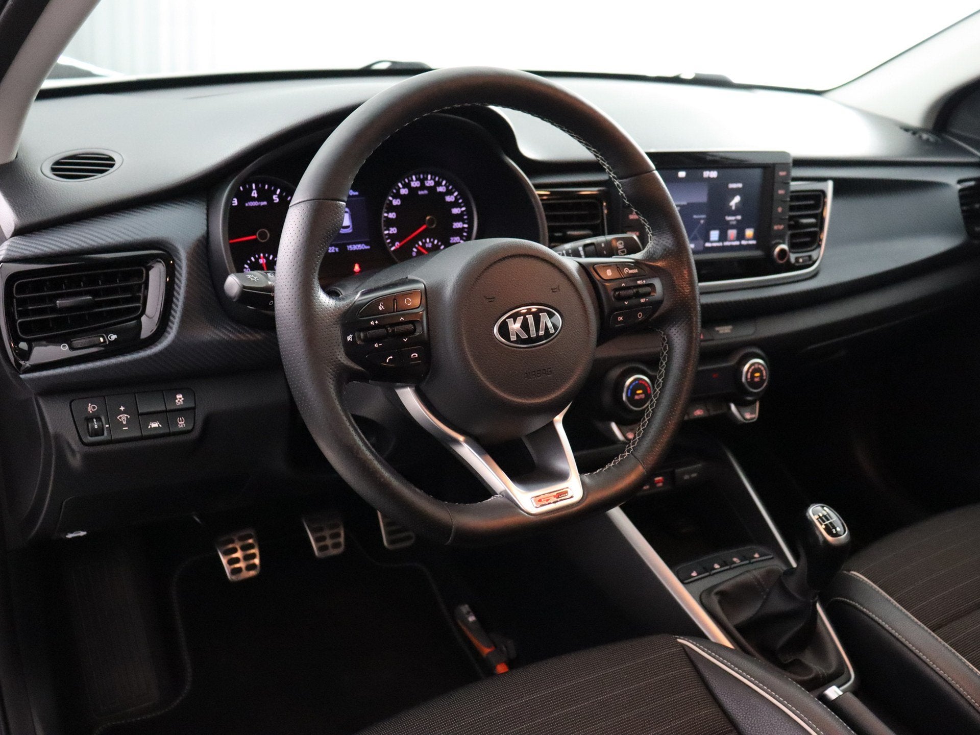 Kia Rio 1.0 TGDI GT-Line (NL-Auto / Nieuwe koppeling! / Came, Voorwielaandrijving, Gebruikt, Euro 6, Leder en Stof