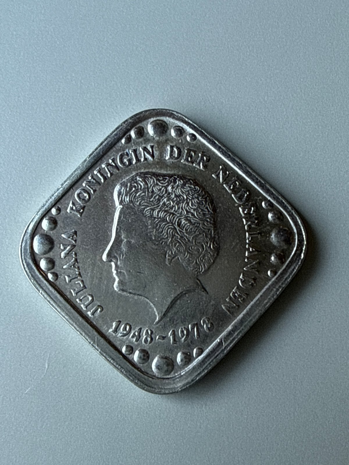 Zilveren 5 cent munt Juliana 1948-1978, Koningin Juliana, Zilver, Ophalen of Verzenden, Losse munt