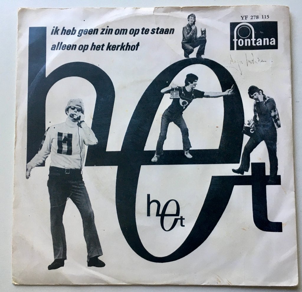 DBHC HET 4 singles €55 ook los tk, Gebruikt, 7 inch, Ophalen of Verzenden, Fotohoes