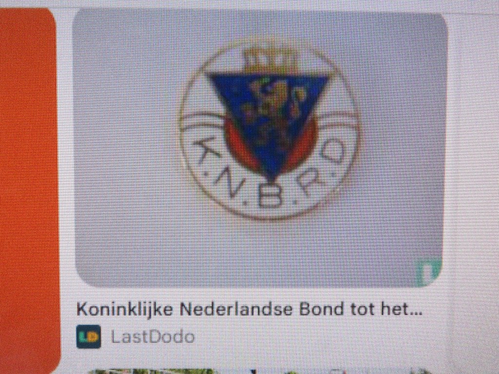 Kon Ned redding brigade bond. lepeltje emaille, Verzenden