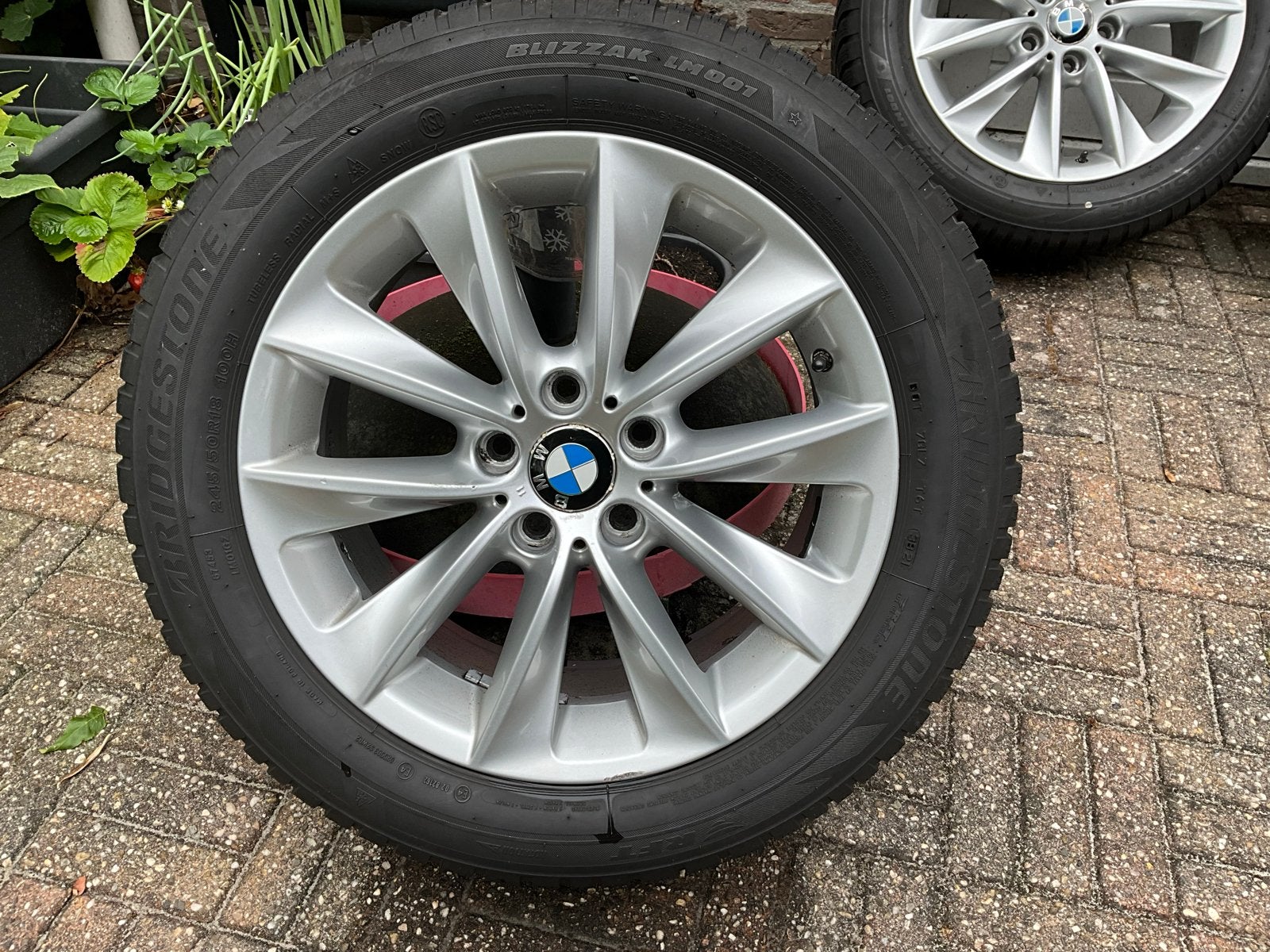 Winter: Bridgestone Blizzak LM001 Runflat BMW X3 - X4, 6mm, Auto-onderdelen, Banden en Velgen, Ophalen, 18 inch, Banden en Velgen