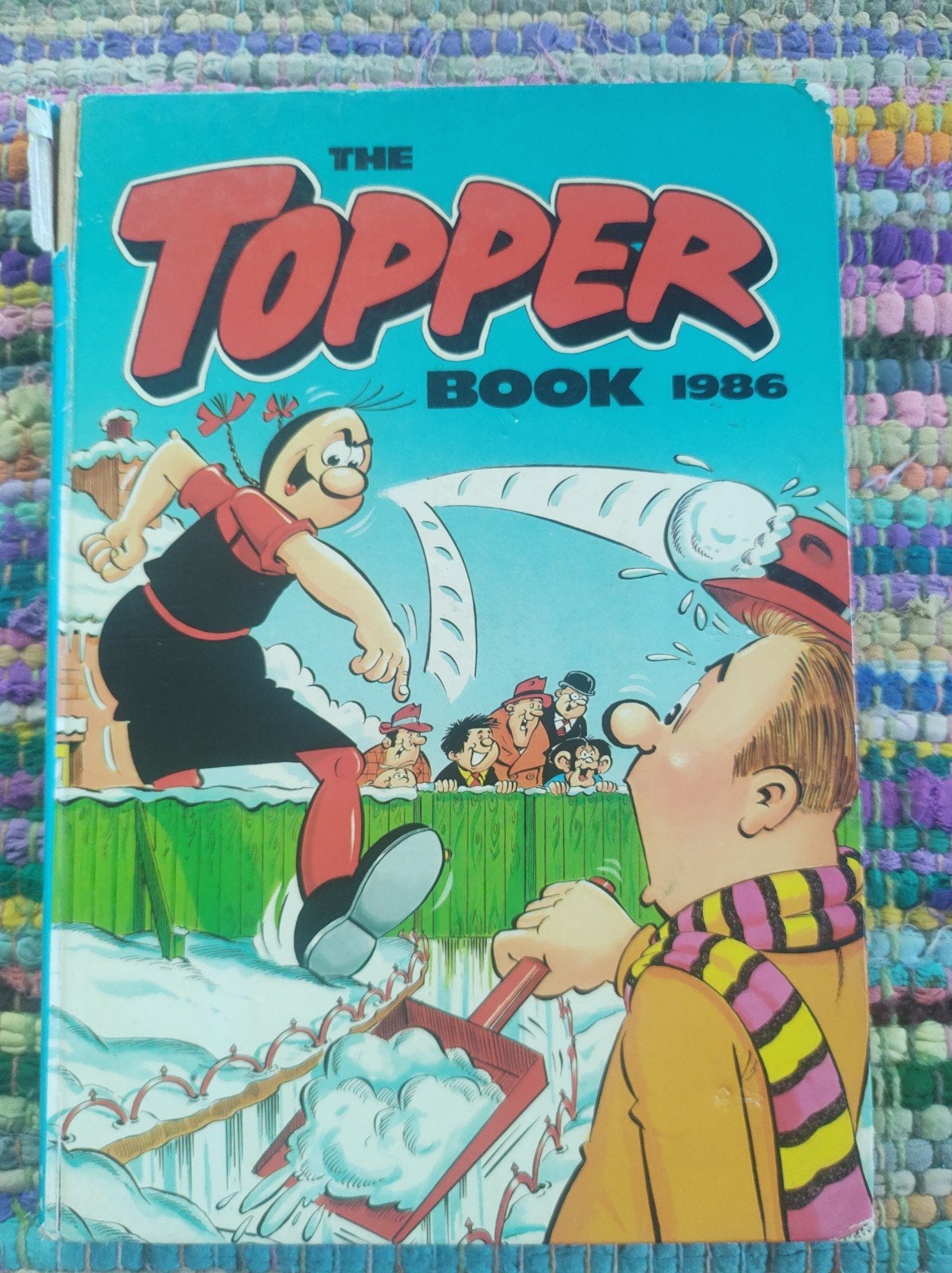 The Topper Book 1986 - Vintage stripboek, Boeken, Stripboeken, Eén stripboek, Ophalen of Verzenden, Gelezen, Diverse auteurs