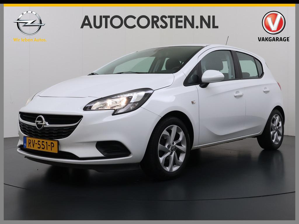 Opel Corsa T 90pk Trekhaak Navi Camera Apple Carplay Android, Auto's, Opel, Bedrijf, Te koop, Corsa, ABS, Achteruitrijcamera, Airbags