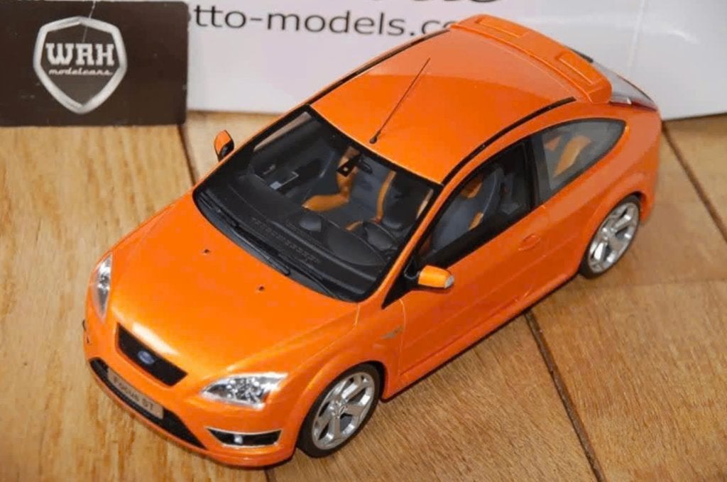 1:18 FORD FOCUS MK2 ST orange Otto mobile OT961 in doos WRH, Hobby en Vrije tijd, Modelauto's | 1:18, Verzenden, Zo goed als nieuw