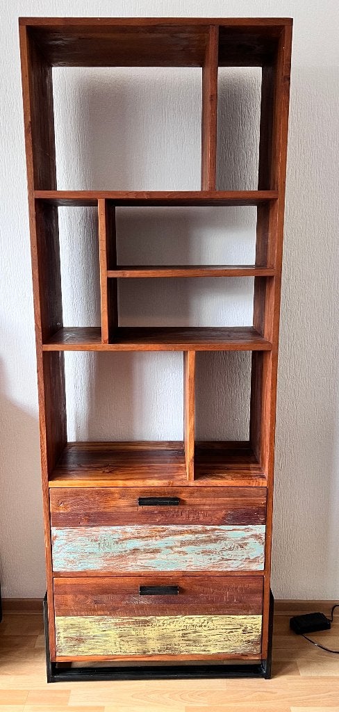 Dbodhi wandkast hoog, Huis en Inrichting, Kasten | Wandmeubels, Ophalen, Met plank(en), Zo goed als nieuw, Minder dan 150 cm