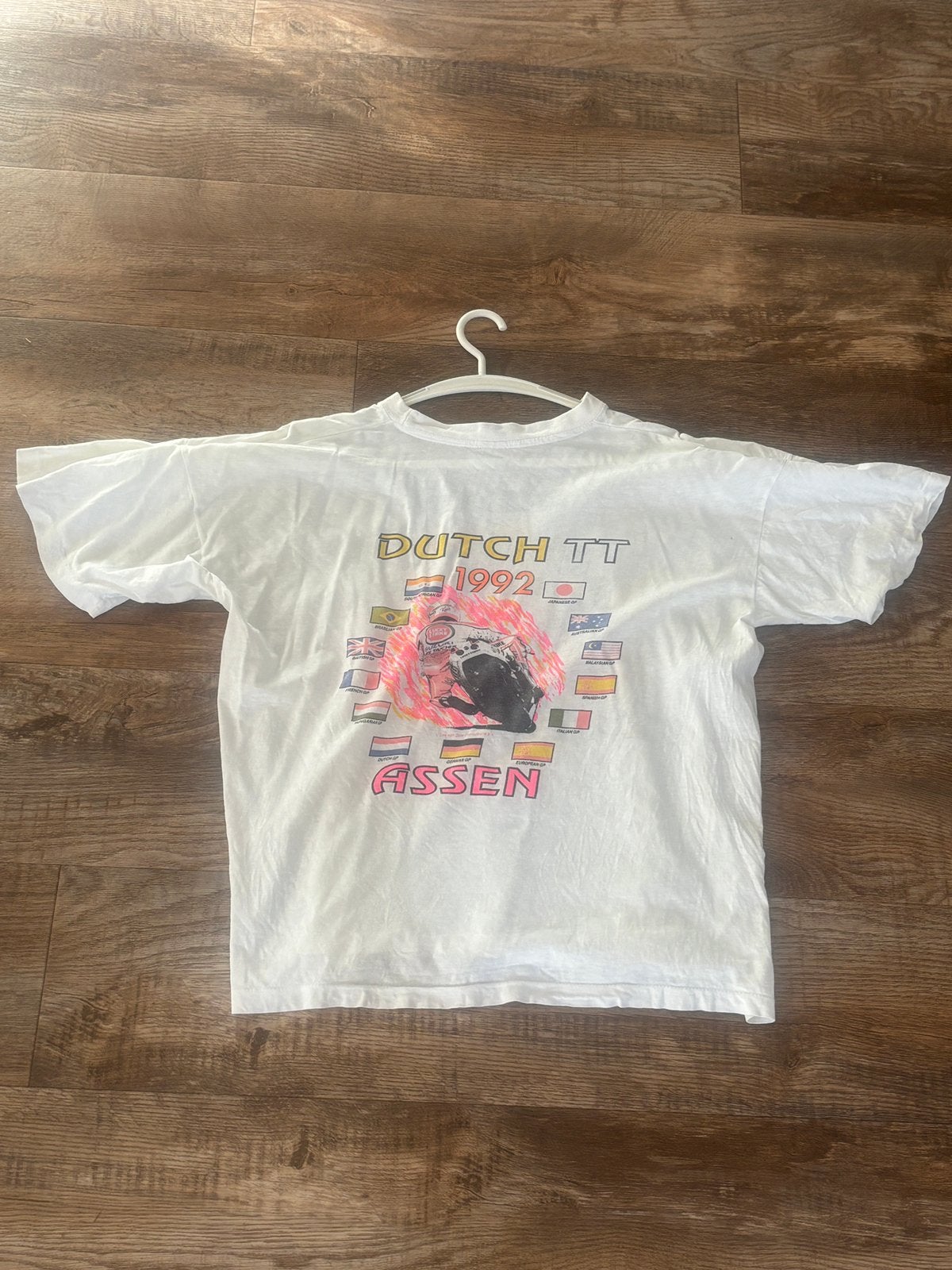 Dutch TT Assen1992, Ophalen of Verzenden, Gedragen, Maat 56/58 (XL), Blauw