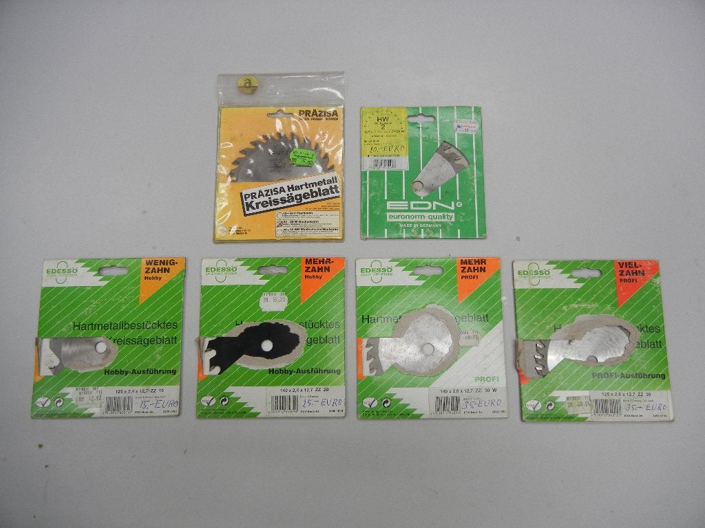 Zaagbladen met hardmetalen tanden, Cirkelzaag, Verzenden, Nieuw, 30 tot 70 mm
