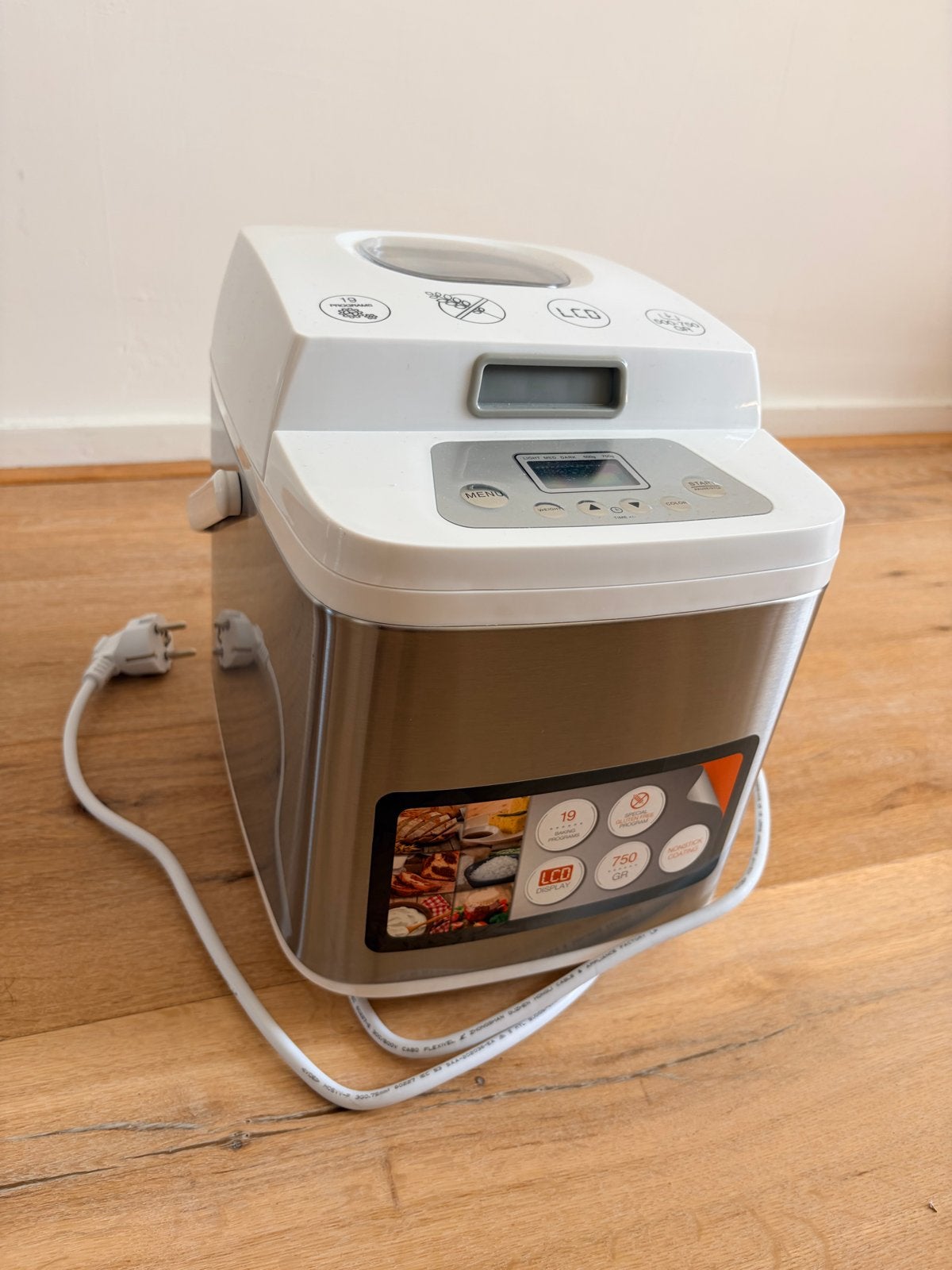 Princess Broodbakmachine, 400 tot 800 gram deeg, Ophalen, Zo goed als nieuw, Met timer