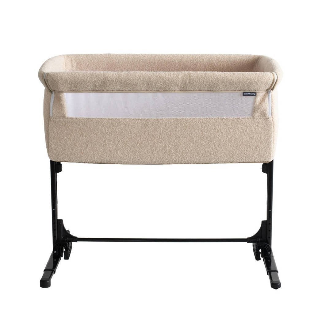 Teddy co-sleeper Born Lucky met nieuw matras en hoeslakens, Ophalen, Zo goed als nieuw, Wieg