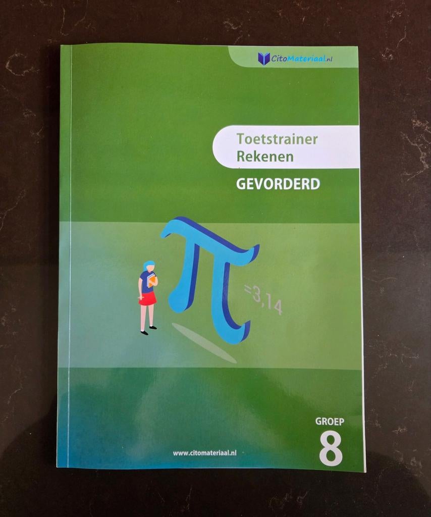 Eindcito Toetstrainer Rekenen Gevorderd Groep 8, Boeken, Schoolboeken, Zo goed als nieuw, Overige vakken, Overige niveaus, Ophalen